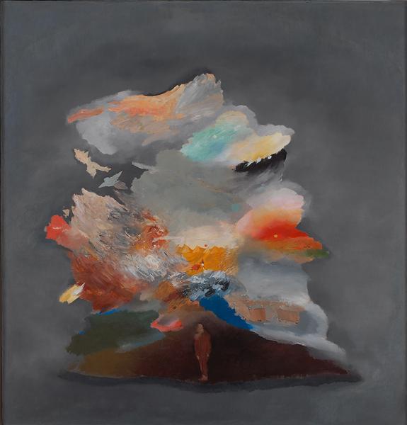 Solomon Nikritin / Man and Cloud